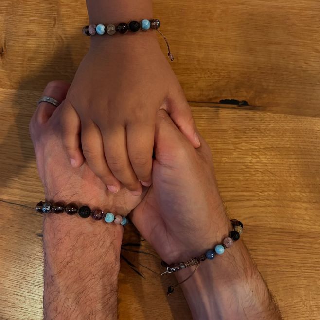 Dostala jsem od vás nádhernou fotku 🙏🏻💖🌸 jedná se o Rodinnou kolekci Osobních náramků - kde každý odráží jedinečnost toho,...